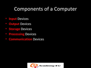 Fundamental of computer | PPT