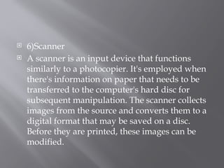 Computer Scanner Function FUNDAMENTAL OF COMPUTER-1 OF EDUCATION.pptx