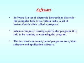 computer basics - computer basics application software... Fundamental of Computers | PPT