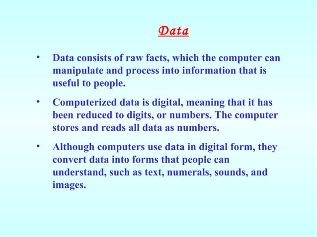 Fundamental of Computers | PPT | Free Download
