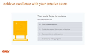 Achieve excellence with your creative assets
 