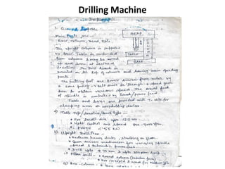 Drilling Machine
 