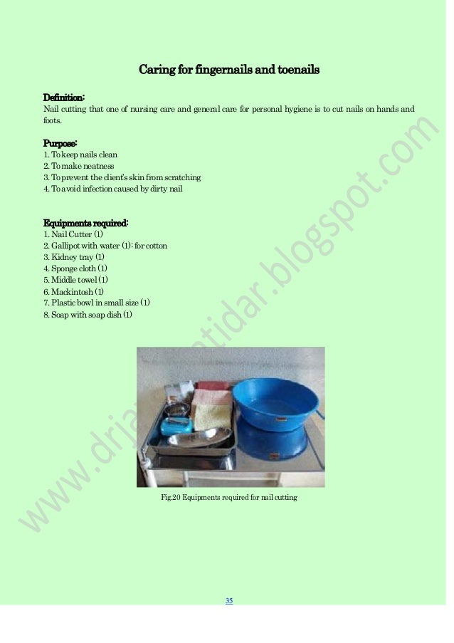 Fundamental of nursing procedure manual by Patidar