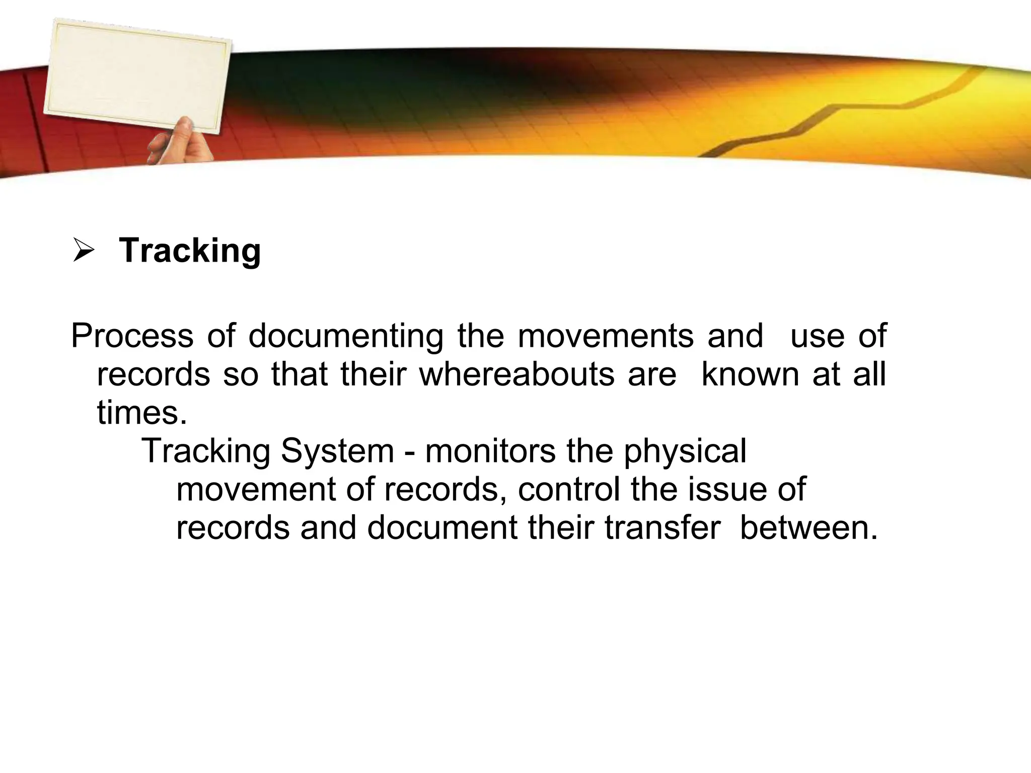 FUNDAMENTAL OF RECORDS MANAGEMENT -Notes TOPIC 2 ..pptx