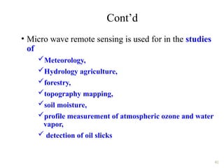 Comprehensive Fundamentals of Remote Sensing and Electromagnetic ...