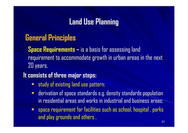 Fundamental of urban and regional planning | PDF | Developmental Sites ...