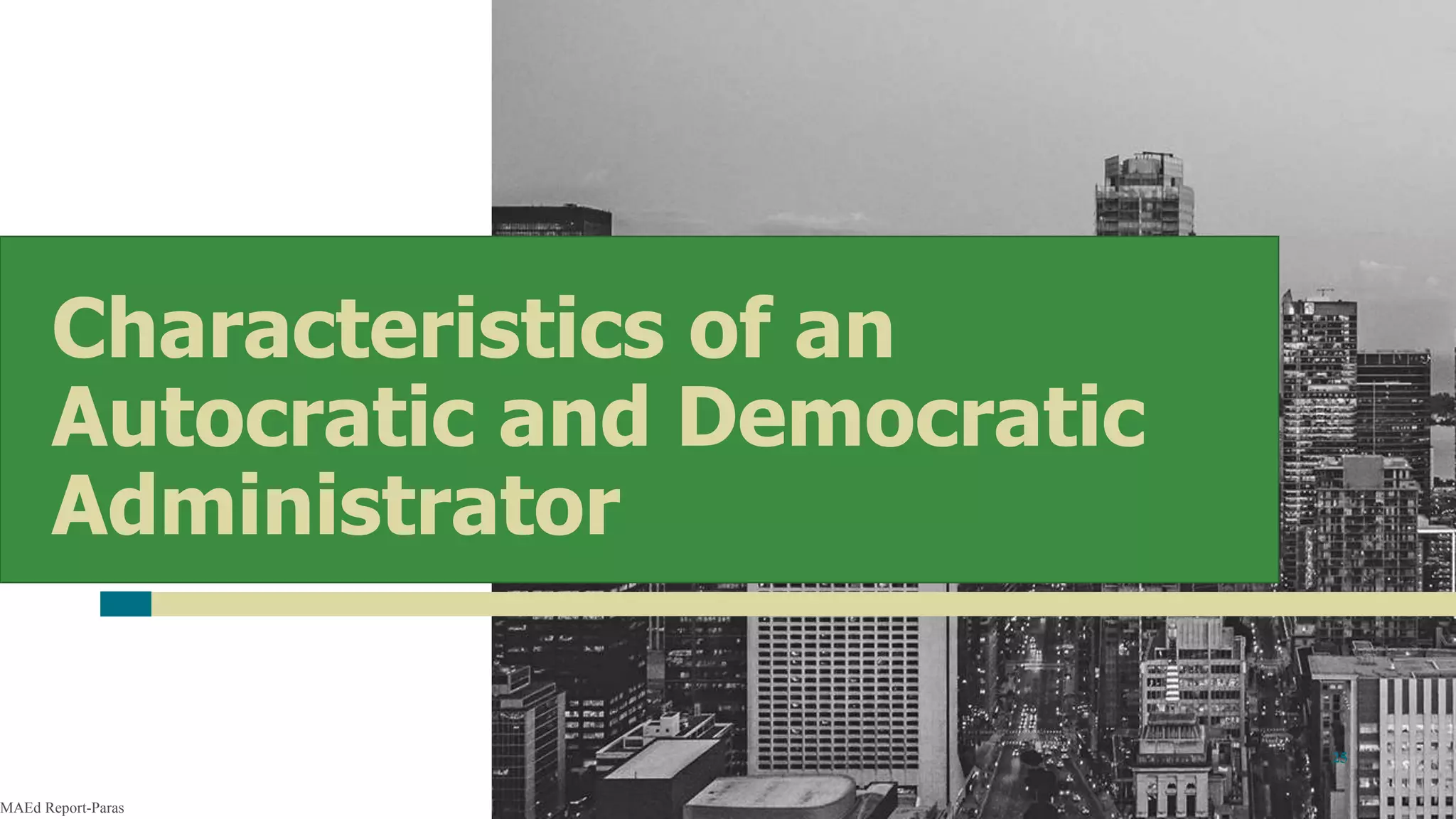 Fundamental principles of administration and supervision PPT