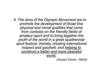 PDF) Human rights in the Olympic Movement: The application of