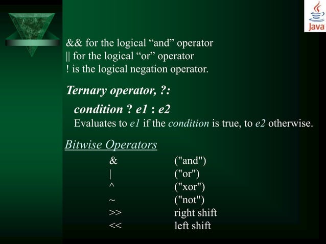 Fundamental programming structures in java | PPTX