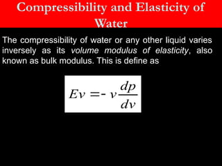 Fundamental Properties of Fluids flashes | PPTX
