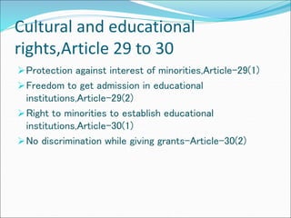 Fundamental rights | PPT | Hinduism | Religion & Spirituality
