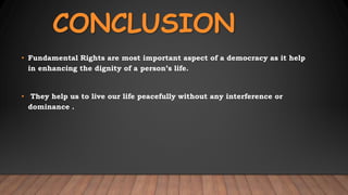 FUNDAMENTAL RIGHTS.ppsx BEST QUALITY IN ALL | PPSX