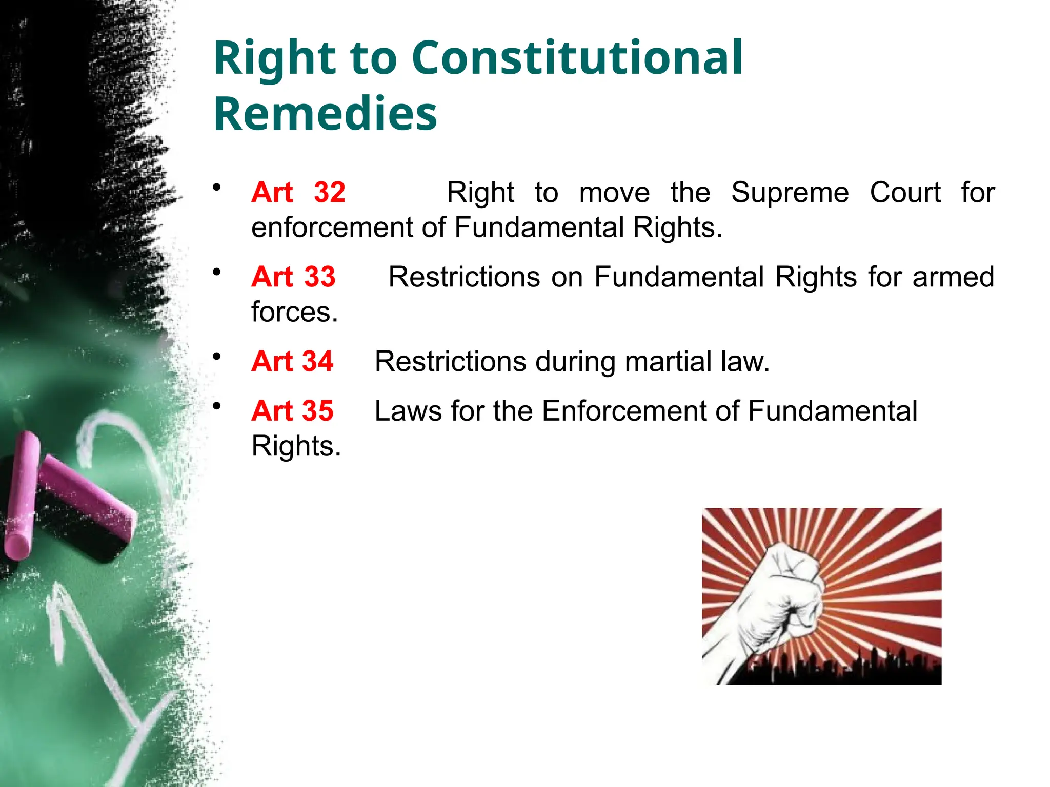 Fundamental Rights enshrined in Indian Constitution | PPTX