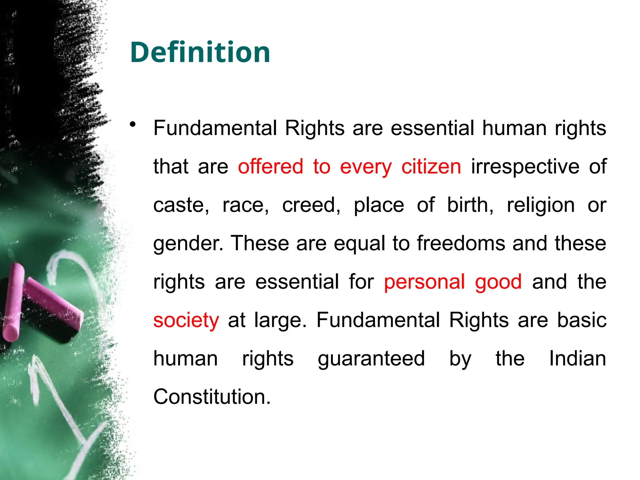 Essential Rights Fundamental Rights enshrined in Indian Constitution | PPTX