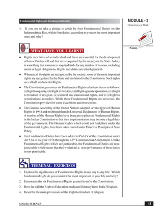 Fundamental rights and fundamental duties in india | PDF