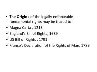 Fundamental Rights & Duties | PPTX