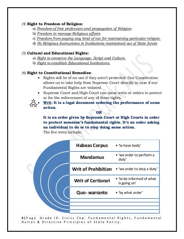 Fundamental Rights Fundamental Duties And Directive Principles Of St Fundamental Rights Fundamental Duties And Directive Principles Of St