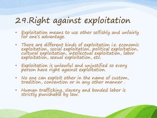 Fundamental rights in nepal | PPTX