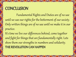 Fundamental rights n duties | PPTX