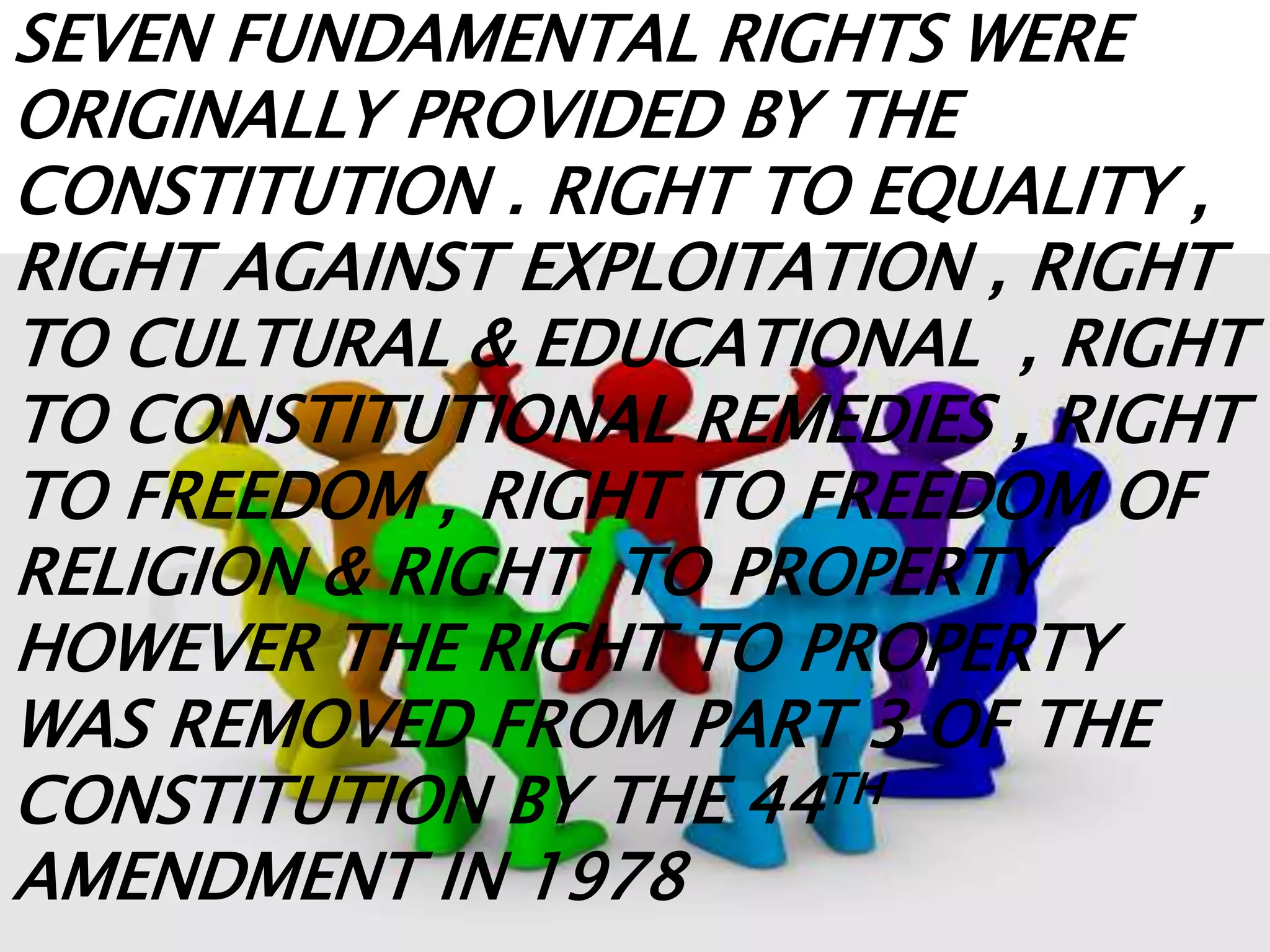 PRESENTATION FOR FUNDAMENTAL RIGHTS visual data 4