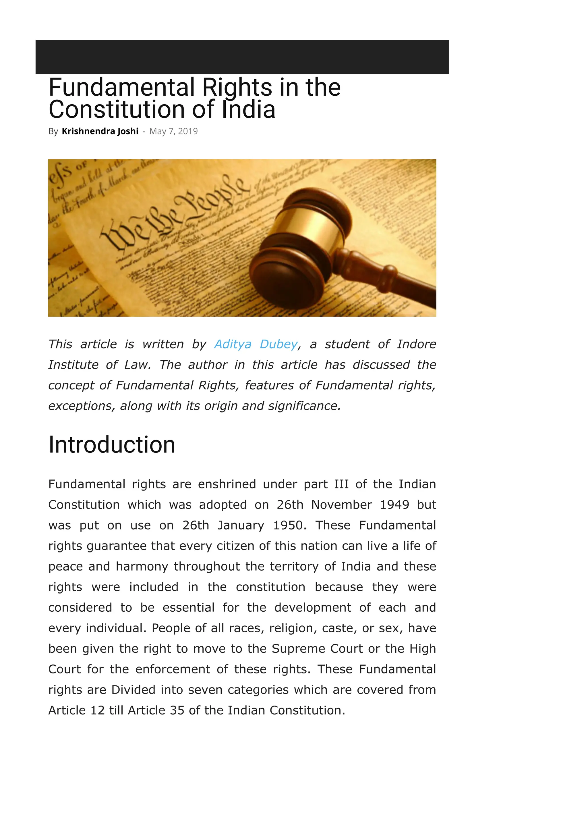 Fundamental Rights under the Indian Constitution.pdf