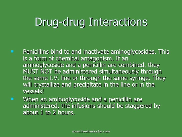 Probenecid And Penicillin Drug Interaction