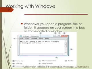 Fundamentals Windows 10 and 11 - a basic-guide | PPTX