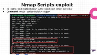 NMap 101 offline meetup by CyberForge Academy | PDF