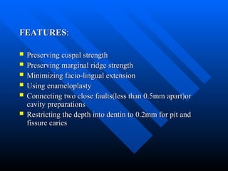 Cuspal Ridges Fundamentals-of-cavity-preparation 1.ppt