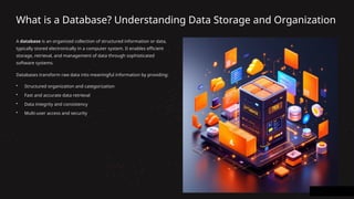Comprehensive Guide to Database Systems: Concepts, Models, and Future ...