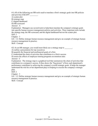 Fundamentals of Human Resource Management 5th Edition Dessler Test Bank ...