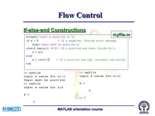 Fundamentals of matlab programming | PPT