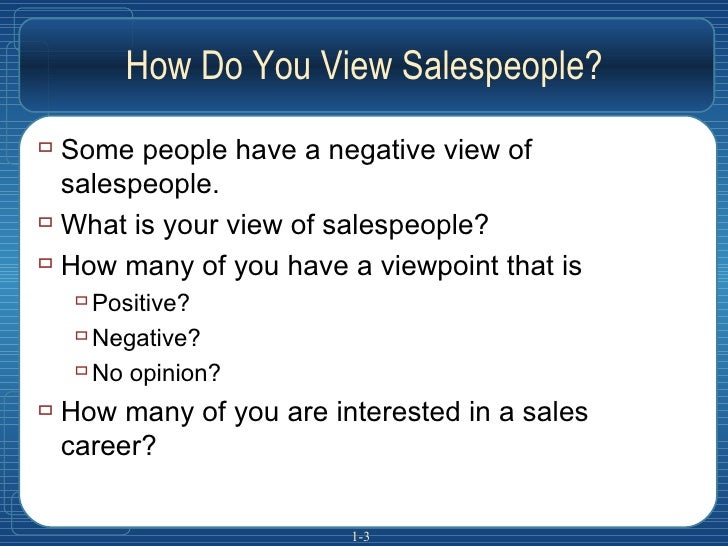 Sales Concepts for Beginners