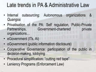 Fundamentals on Spanish Administrative Law PPT