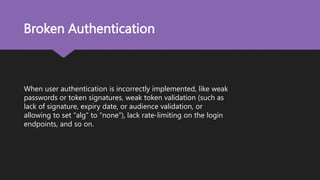 API Security Fundamentals | PPTX