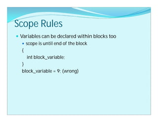 Fundamentals C programming and strong your skills. | PDF