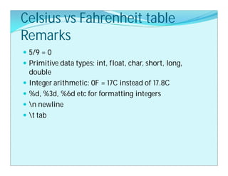 Fundamentals C programming and strong your skills. | PDF