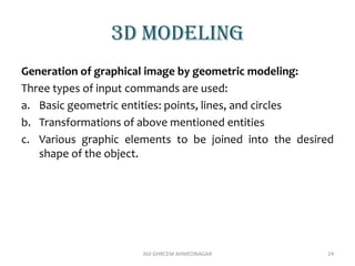 Fundamentals of 3D modeling | PDF