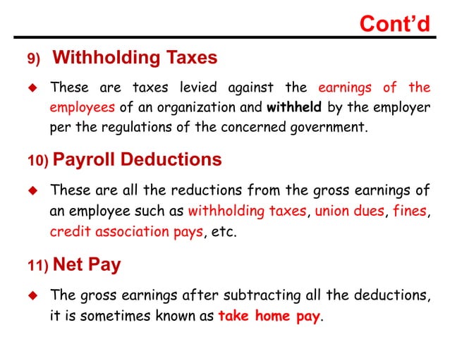Fundamentals of Accounting II Chapter 3 payroll pptx Personal Taxes Fundamentals of Accounting II Chapter 3 payroll pptx Personal Taxes