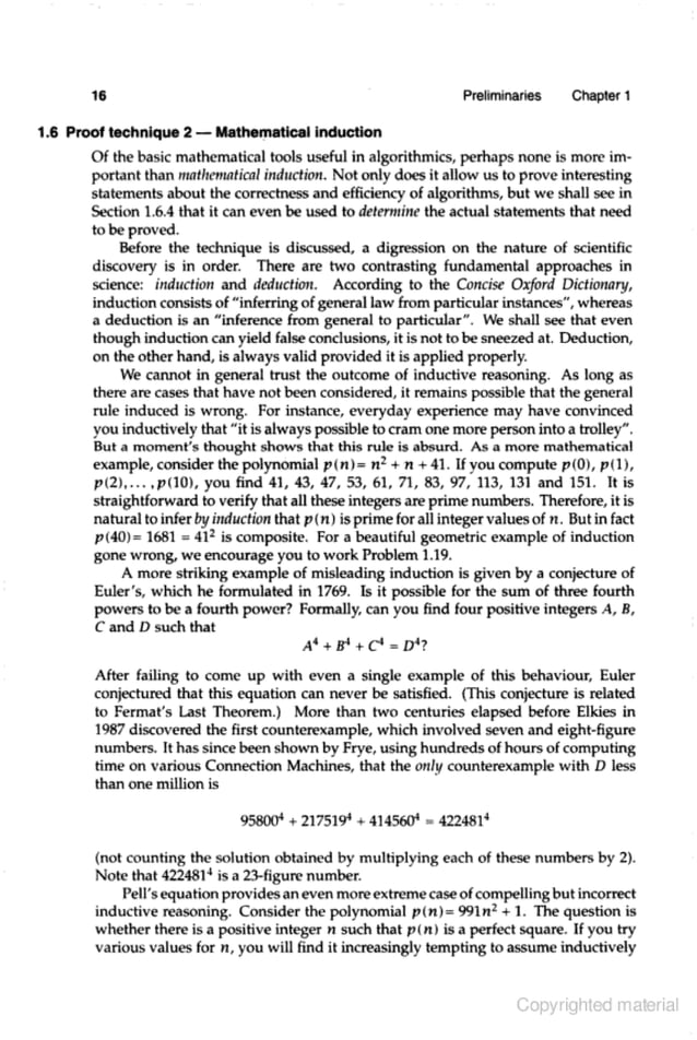 Fundamentals of algorithmics brassard ingles | PDF