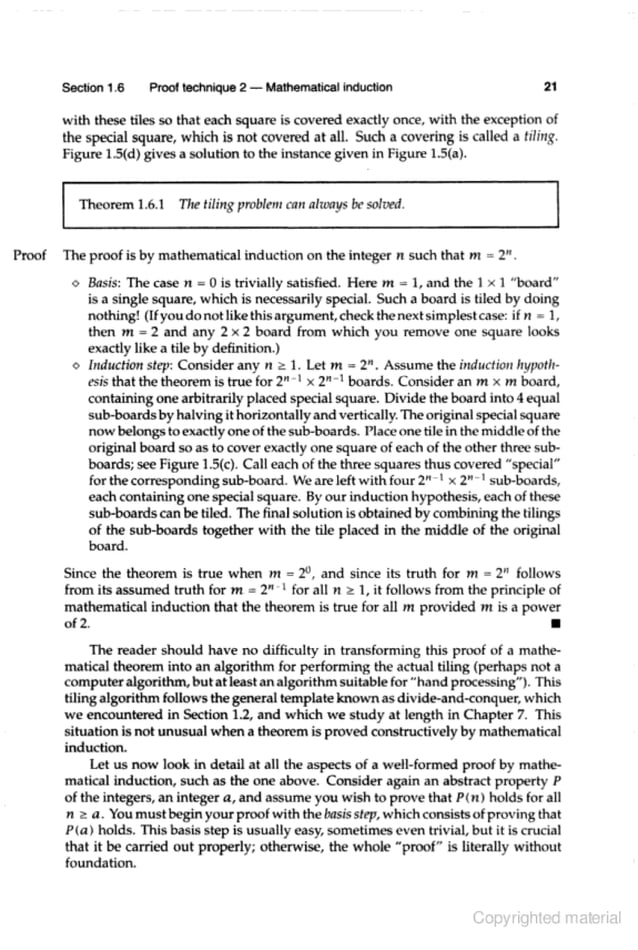 Fundamentals of algorithmics brassard ingles | PDF