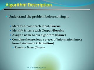 Fundamentals of algorithms | PPT