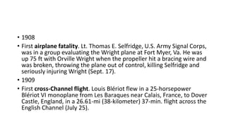 Fundamentals of aviation 1 history | PDF
