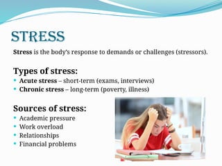 Understanding Emotions, Behaviour, and Stress: Impact on Health and ...