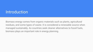 Fundamentals of Biomass Energy in Practice | PDF