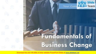 Fundamentals of
Business Change
Your Company Name
 