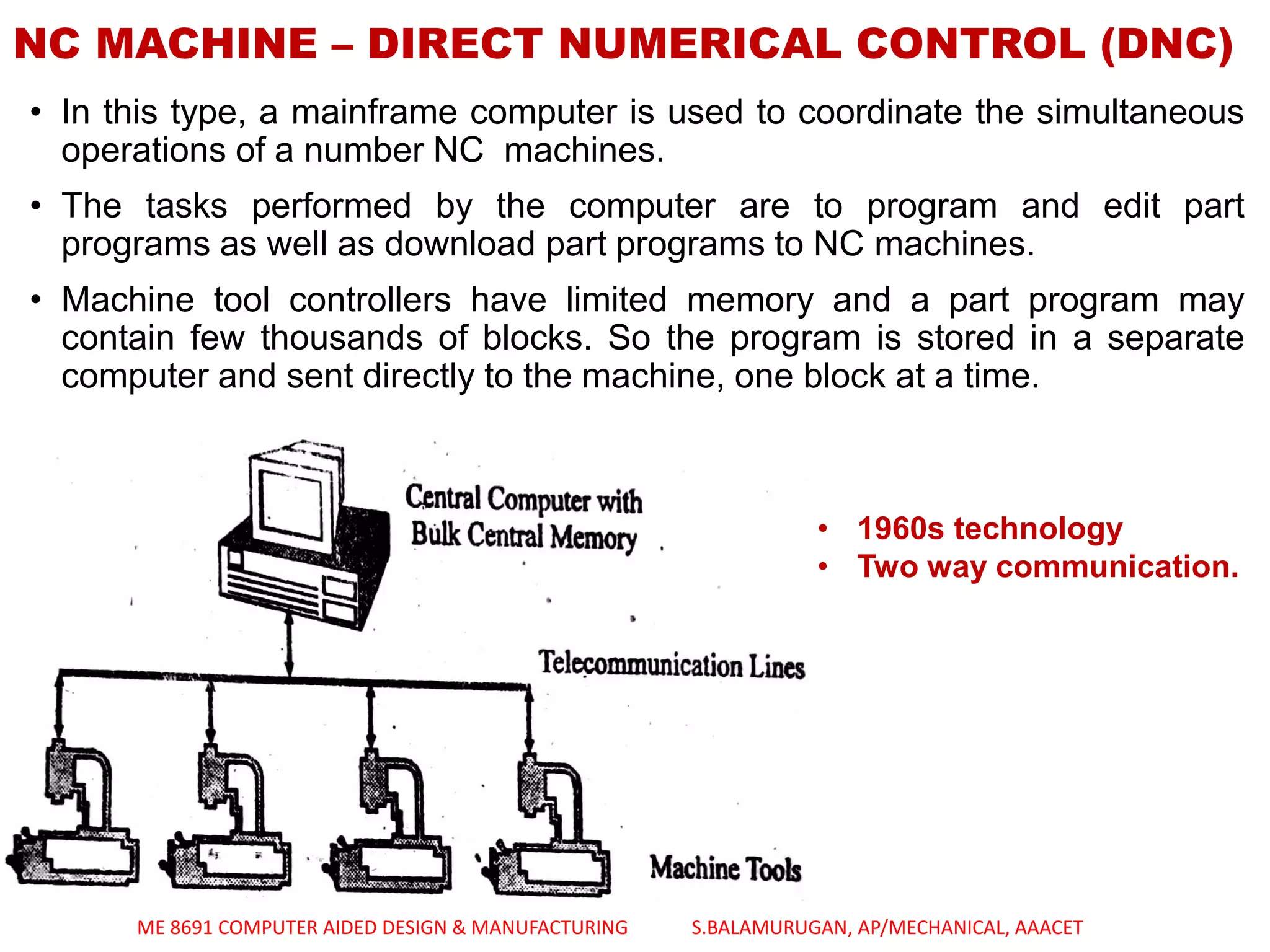 FUNDAMENTALS OF CNC & PART PROGRAMMING - UNIT - 4 CAD&M | PDF