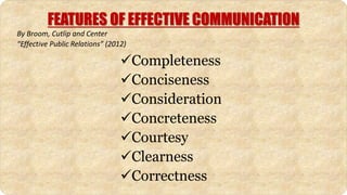 Fundamentals of communication | PPTX