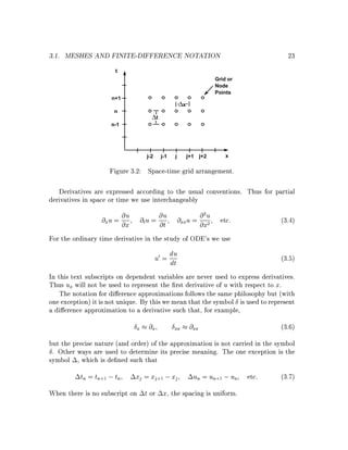 ç 9’ ¥
¢%pšæ

’ 4D
¢W6H

’ 7 d 5qB 2 R YB ` 2B 4 T  Y H F D t ß î d 5 Þ î 2 5 D B d 4 Y ‰ R Y 5 2 YB H d H F D 2 H F
†‚8•EpIuX–IEQ¢U‚uIGU˜…C8Š…‰8fpX‚Q‚IIW–IuEa‚QIW‰6Iª™
à ï Ý 6 4 ü ï Ý ä ï Ý
˜UÅ85cUªaë‘î

à í ß 6 4 üí ß ä í ß
sxr'5‚xªCx…î

à ïÞ 6 4 ü ï
I3r75c3Þ

ä ïÞ
a3…î

D T F D F 4 R Y h H 2 n H h YB F 4B F @ t î y 5 ‰ 7 i
VUW†ƒI‚QpU6IuE†ƒEICIe˜8†…x‚Y
H F D YB 2 5B D  H 4 — H H 2 5 H F t ’ ` 2B 2 T H 7 H YB 4 H d  Y DB H 2B 7 d H D H h 5 D h H Y R H d T Y i T @ d H F D “ ’
pGXk8EGp6Q˜‡‘p8‘IuuIIEI¢g9‘WEQ6WIWE…pX9WQW6IWk6WI‘‚¢wxc•QpG™…S(
y 5 ‰ 7 i Y H F D 2B h HB d d T 4 D 5 2 YB 2 5B D T 7B — 5 d   T H F D q 5 ç d H h d 5 h 2 Tæ H d R D T 2 H YB 4 H d  H F D D R
8sw˜fuIGŽE‰6X‚W¢QC¢IuXd8XWVdE˜c‚II¢upG§¢•ƒ6IW8‰I¢š9WIWVUuWEQ6WIuIWupI‰

  0 
¥21¥ (

ç ’ ¥
8“ pšæ

à 321 (
  0

t Hy  7 T — H d 5q t D T F D F 4 R Y H bB D T bB d H h T 5 D 2 5B D T 7B — 5 d   T H 4 2 H d H gB h
¢Xp#¢p–u8•pglUG‰ƒIWu8„GVV„WQp–9Wd8XWV#X˜gWIIVw6IQ‚QsEI‘T
D 2 H Y H d  H d 5 D h H Y R YB ( y 5 ‰ 7 i Y H F D D T F D 2 T H 7 H @ YB F D i  ’ H R PB 2 R D 5 2 YB DB ç 2 5B D  H 4 — H H 2
oQ‚QWpQW‘GaQWp§Eu)¢s…xfvIWmlUGu¢g9•v›XIWv'VISXIpv¢p§E§E›ë8XWpQ6˜‡€I85
F DB @æ D R ‰ i F  5 Y 5yB F  H 7 T Y H F D Y @ 5yy 5q Y 2 5B D T 7B — 5 d   T H 4 2 H d H gB h d 5q 2 5B D T D 5 2 H F
WEC•pI…Sp8W8EXIpf9¢G‘IW”CsEX8•”p8XWVdE˜c‚II¢™QI6W6h„Iˆ8•‘8XWVƒ¢p™Iut
’ ß 5 D D 4 H  Y H d F DB @ Ý q 5 H bB D T bB d H h D Y d n H F D D 2 H Y H d  H d 5 D h H Y R H ‰ D 5 2 yyB
˜9W‘‡Q†W6W‰GEC‰vV8EWVVE‚QI‘‚‚UIGfoQW6WI6W–G‰Q‚Is‘¢phXEC@  ‘ISut
Ý Y R F
’ Y H bB D T bB d H h Y Y H d  — H 5 D h H Y R d H b H 2 H d T Y Hy ‰ TB d T b D 2 H h 2 H  H h 2 5 Y D B d 4 Y ‰ R Y D — H D YB F D 2
QQ¢EWVVEW6IuW6WI˜‡dGQ‚IQ¢6IaW¢fQEI¢XW¢VoQIpQ†QI¢GpEWQ‚II‚x‡GCXpG31
Þ

ç $’ ¥
¢%pšæ



Ý

 ä
#˜!Ý

H Y R H @   ã “ q 5 i h R D Y H F D 2B H bB D T bB d H h H 7B D i d T 2B h d 5 H F D d 5
‚Iu•uY u”¢ppG‚uIWeX8„GVV„WQp#EG#‚¢UEIW¢wpGŠ8U¤
ç ’ ¥
o— pšæ

’ 4D
¢W6H

à

 ß 
Ý 


ä  
eÝ ¥
à

Þ 

ä 
eÝ 

Ý 

à

ß 
Ý 

ä 
eÝ 

iy ‰ T H ` 2 T F 4 d H D 2B H Y R H @ H 7B D d 5 H 4 T  Y 2B Y H bB D T bB d H
„I¢Q8I¢Uƒ‚QWSEa‚Iw•™9XWŠ8wQ¢U‚eXCQ¢EWVVEW6Ih
y TB D d T  d 5q Y R F t ’ Y 2 5B D 2 H b 2 5 4 y T R Y R H F D 5 D ` 2B h d 5 4 4
¢ƒW‚¢I‘8•#ISu©QI8EGoQ¢o8QC¢U‚IIGeWAIEIW¢QQVT Q‚WQ‚I˜‡WV#68„GVVE‚Qã
h H Y Y H d  — H H d T Y H bB D T bB d H
’ D 2 H 7 H ` 2 T d d T hB d ` H 7B Dr H 4 T 
goQ9Q¢I¢G‚¢X‚89XGŸ‡6¢U˜”

©

j

j+1

©

j-1

j-2

j+2

x

Û   p‚I8Ev¤
’ ¥ H d R `B

©

n-1

∆t

n

∆x

n+1

Grid or
Node
Points
t

¥  

Ó × Ò Ë É Ë ×
u‡§™IawÓ

¨

Ì Ç Ó Ì Í Ì Ñ Ñ Ò ÖÕ Ì Ë Ò Ó Ò Ñ Ö Ó É Ú Ì È Ú Ì Ù Ð ¦Ð
”…ˆfˆ”vÔŸˆmQfÔv™™‰€™˜v†º8§xÎ

 