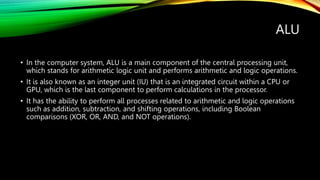 Fundamentals of computer Part 1 | PPTX